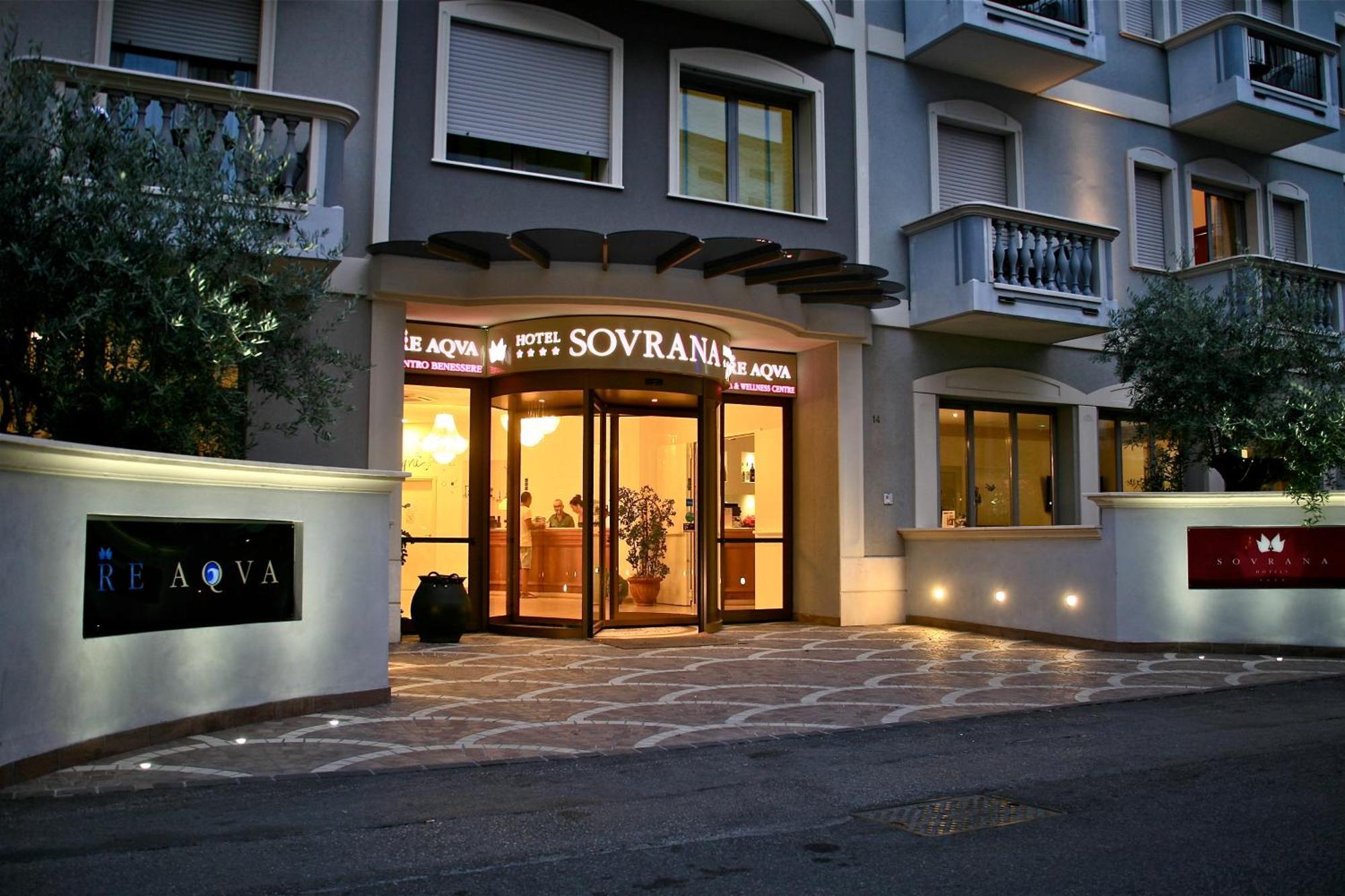 Sovrana Hotel & Spa Rimini Exterior foto